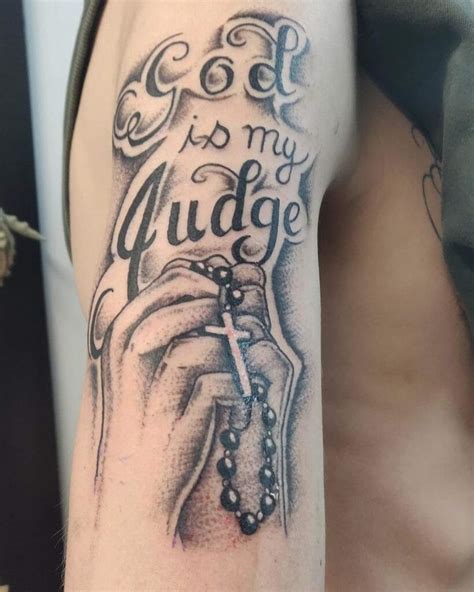 142 Carefree “Only God Can Judge Me” Tattoos To ...